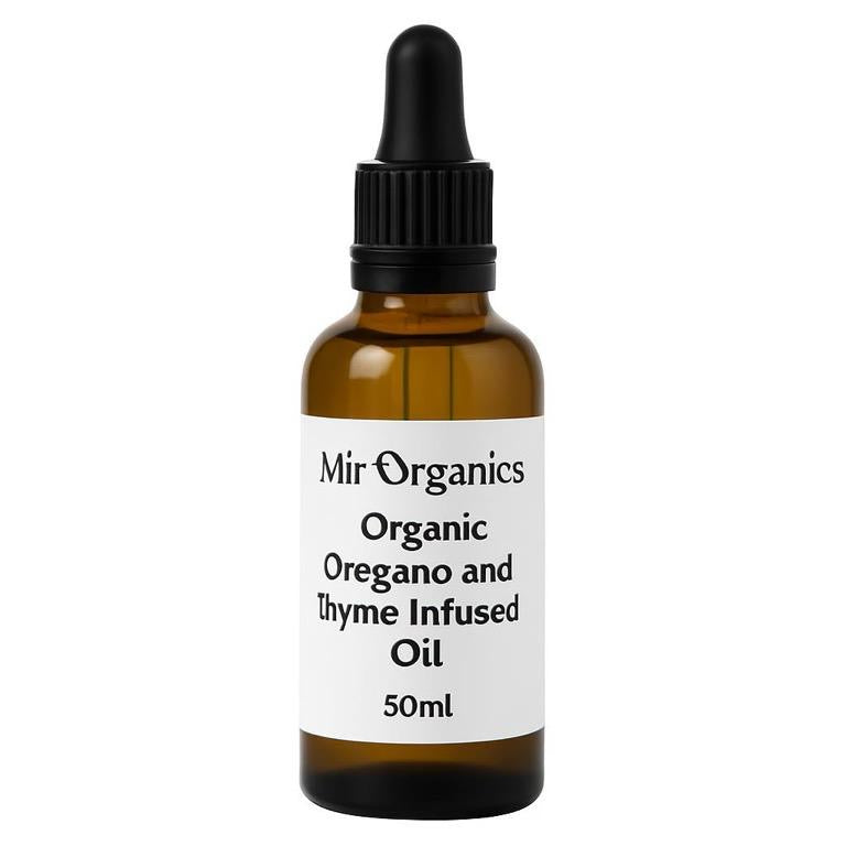 Organic Oregano and Thyme Infused Oil