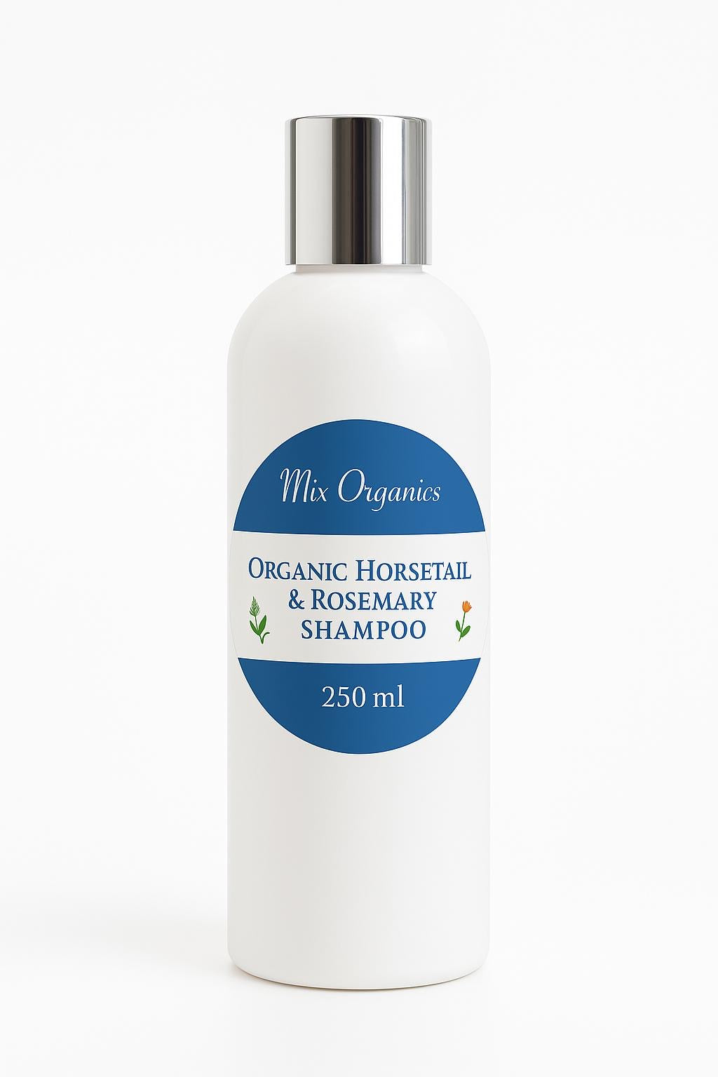 Organic horsetail and rosemary shampoo