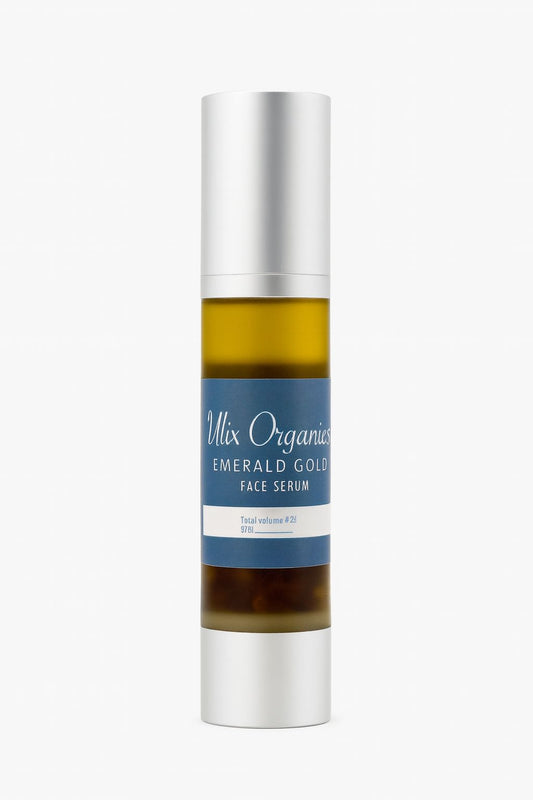 Emerald gold face serum