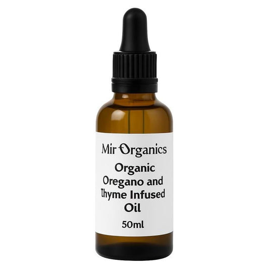 Organic Oregano and Thyme Infused Oil